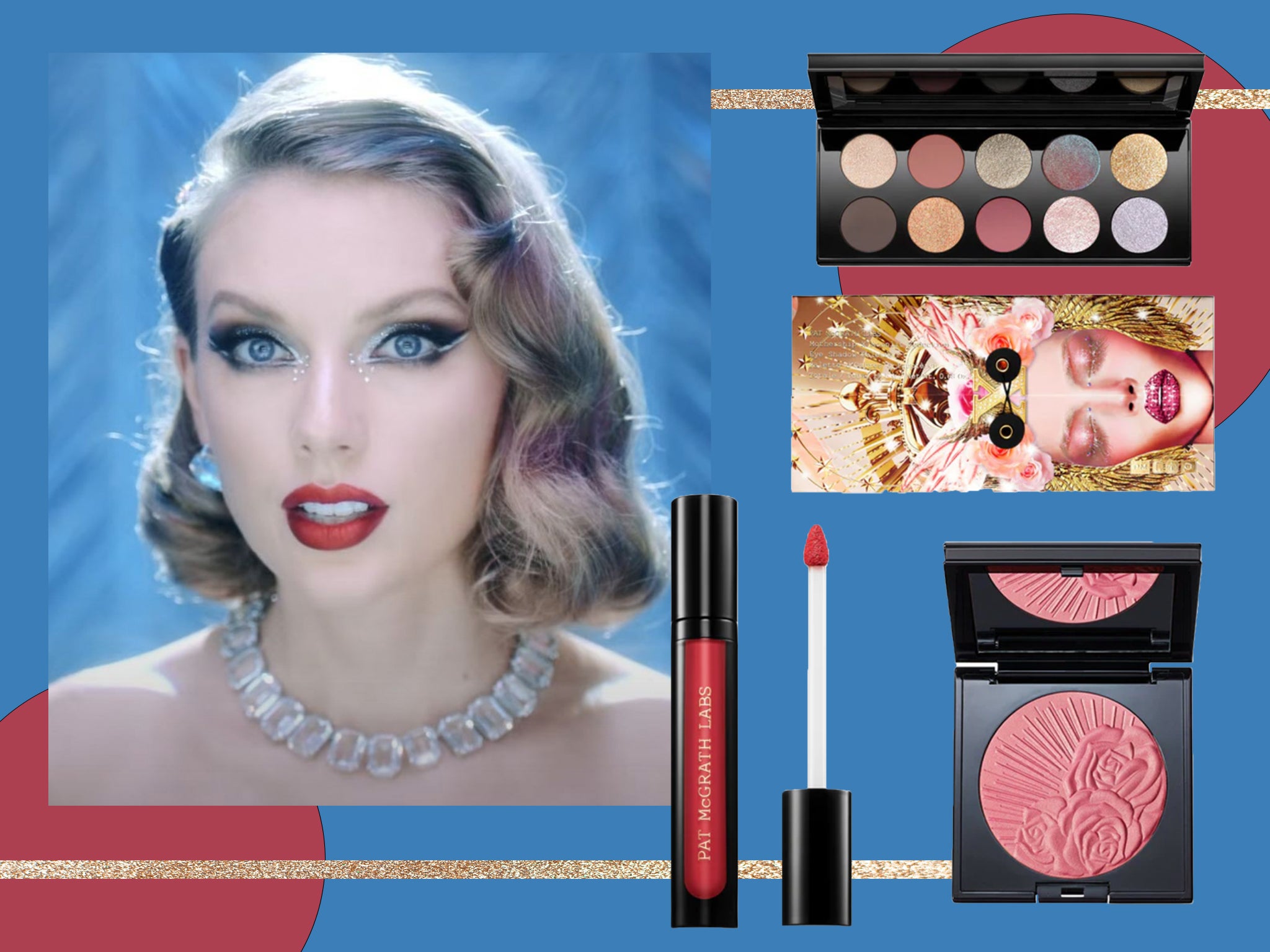 Discover Taylor Swift's make-up by Pat McGrath from the Bejeweled